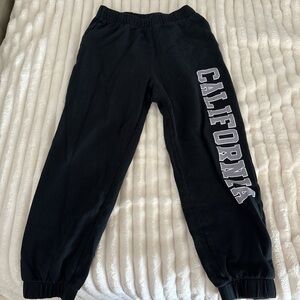Size small black Holister Sweatpants. Never worn.